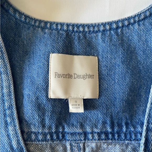 NWOT Revolve Favorite Daughter The Poppy Vest in Seaport Small - Picture 4 of 8